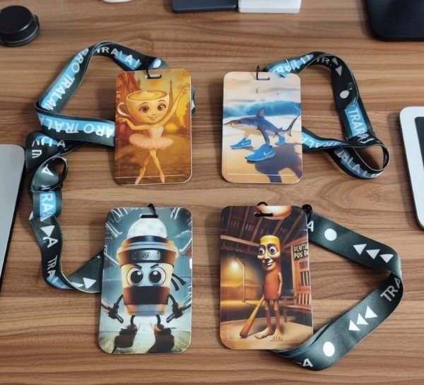 Producto - Portasube con tira Brainrot