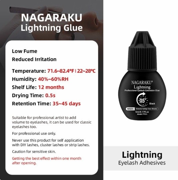 Producto - ADHESIVO NAGARAKU LIGHTNING 5g BAJO VAPORES