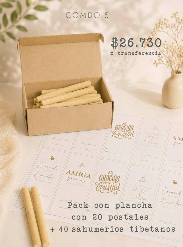 Producto - PROMO 5 - DÍA DEL AMIGO