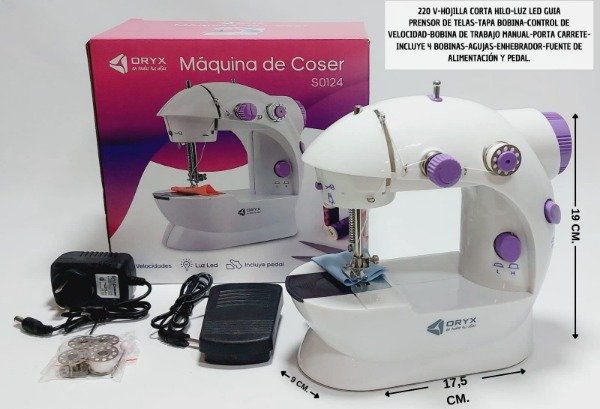 Producto - MAQUINA DE COSER ORYX