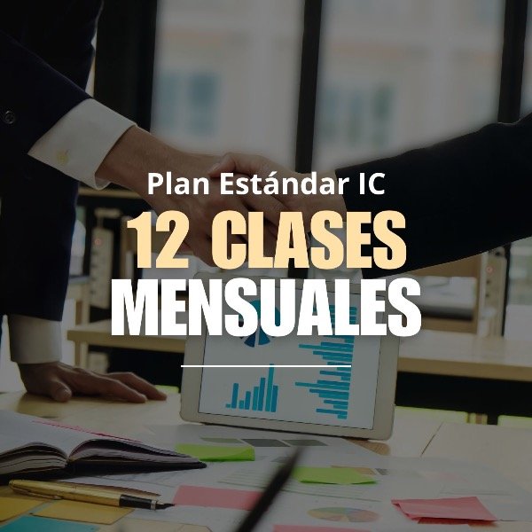 Producto - Plan Estándar IC / 12 Clases mensuales