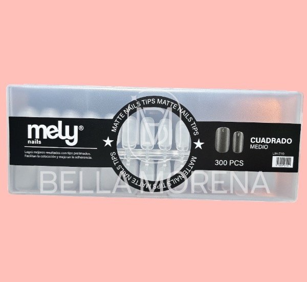 Producto - TIPS MELY MATTE MEDIO 300PCS