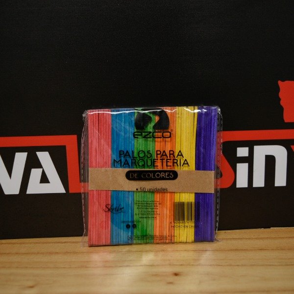 Producto - PALITO DE HELADO COLOR X50 402201
