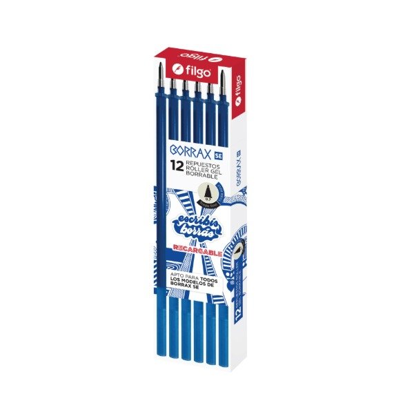 Producto - REPUESTO BOLIGRAFO ROLLER GEL BORRABLE CARTUCHO - 0