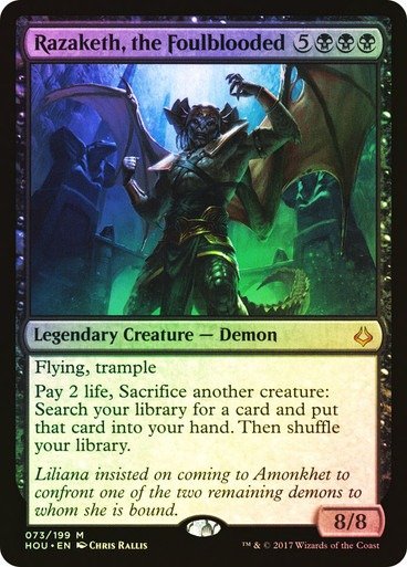 Producto - Razaketh, the Foulblooded (Foil)