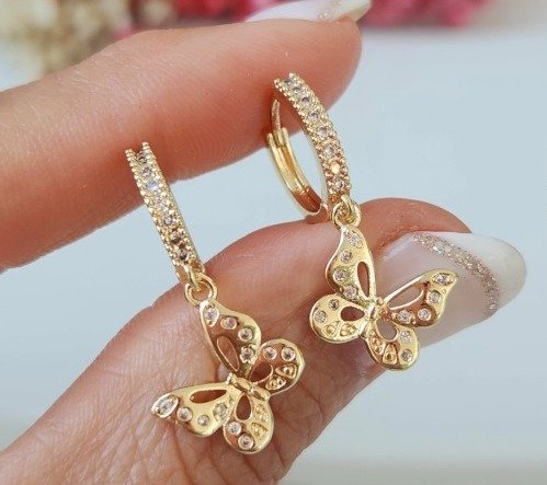 Producto - Argollas Mariposa Gold