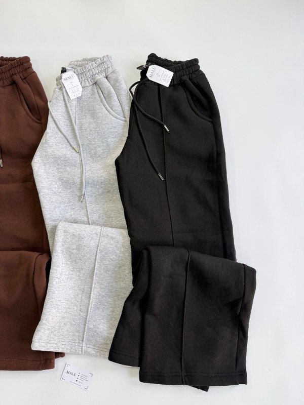 Producto - Jogger wide algodón frisado - 4