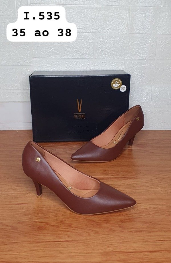 Producto - Stilettos vizzano choco 6cm -Dass