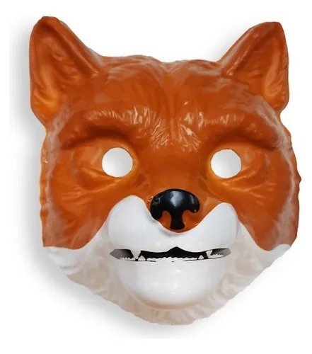 Producto - Máscara plástico zorro x6u.