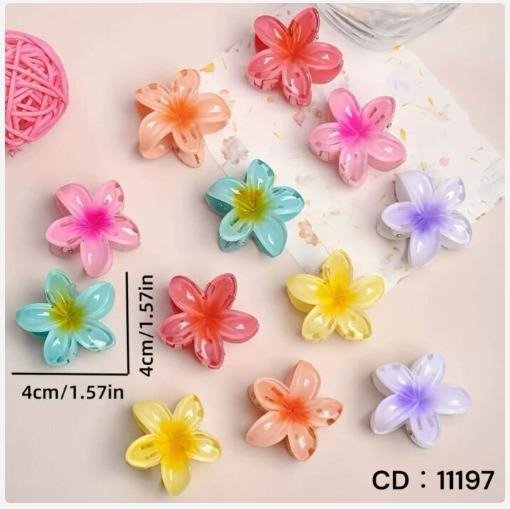 Producto - Broche chico 1197 x 6 COLORES SURTIDOS