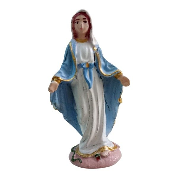 Producto - IMAGEN VIRGEN MEDALLA MILAGROSA RESINA NACIONAL 5CM - 281-20