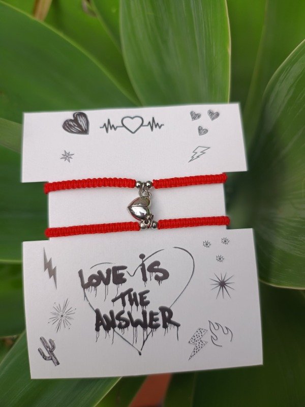 Producto - Pulseras corazón con imán