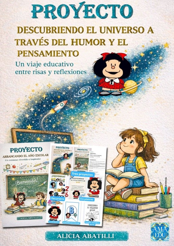 Producto - Pack MAFALDA, Aprender con Humor - Proyecto y Bienvenidos