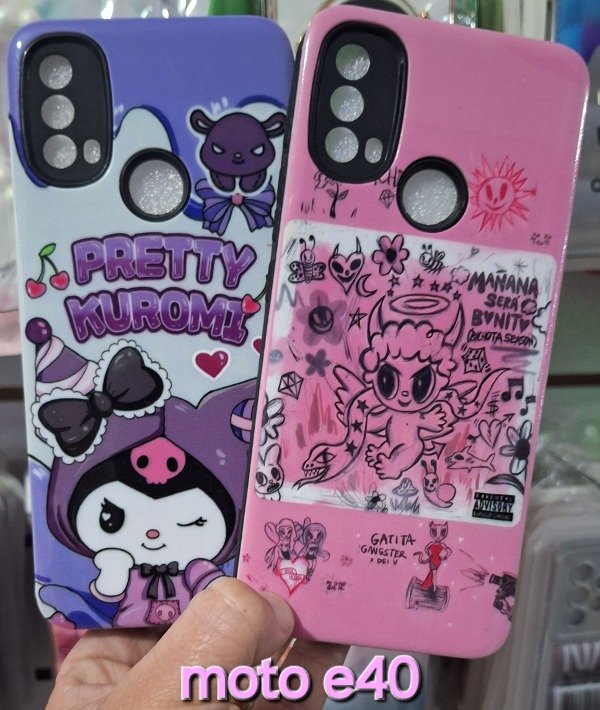 Producto - Fundas diseño kuromi. Moto e40