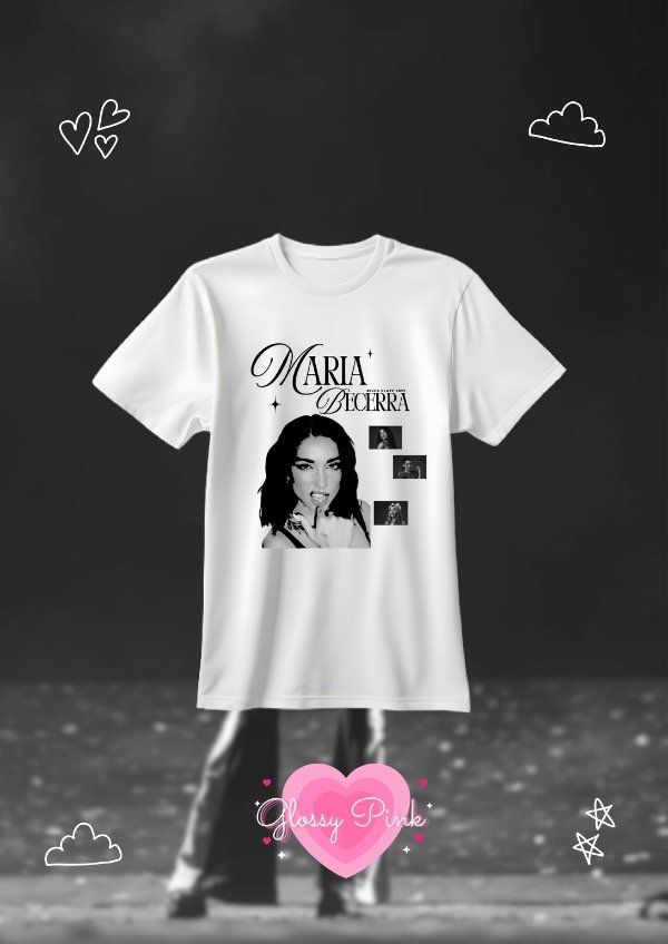 Producto - Remera Maria Becerra River 2025 - DTF
