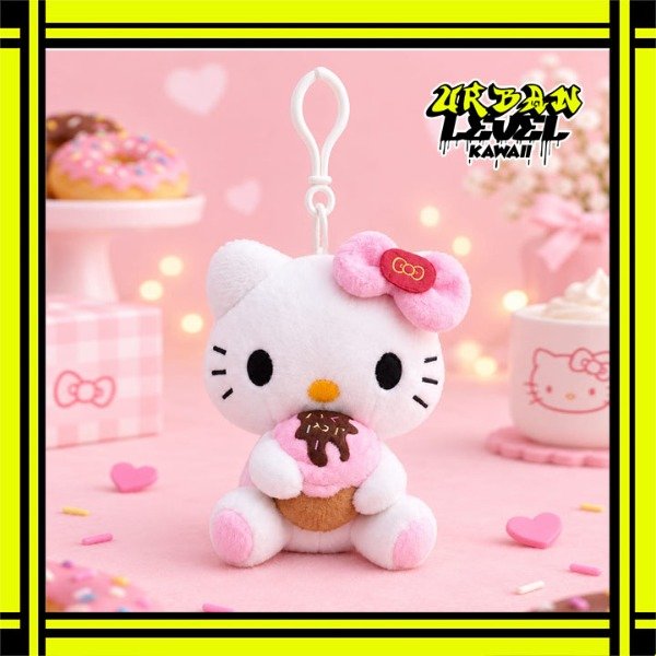 Producto - Llavero Peluche Hello Kitty con Cupcake - Sanrio