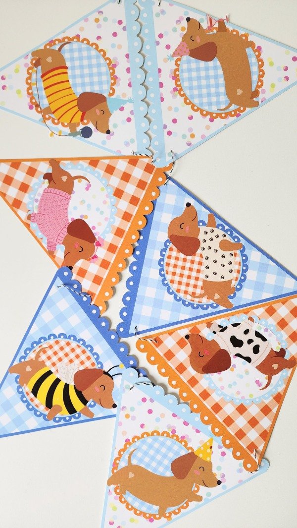 Producto - Perro Salchicha Cotillón Kit Cumpleaños Super Completo - 6