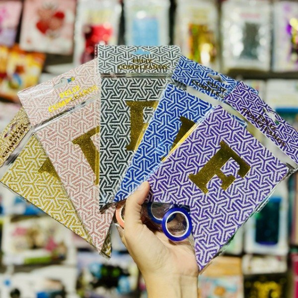Producto - Banderín Feliz Cumpleaños con ROMBOS GLITTER