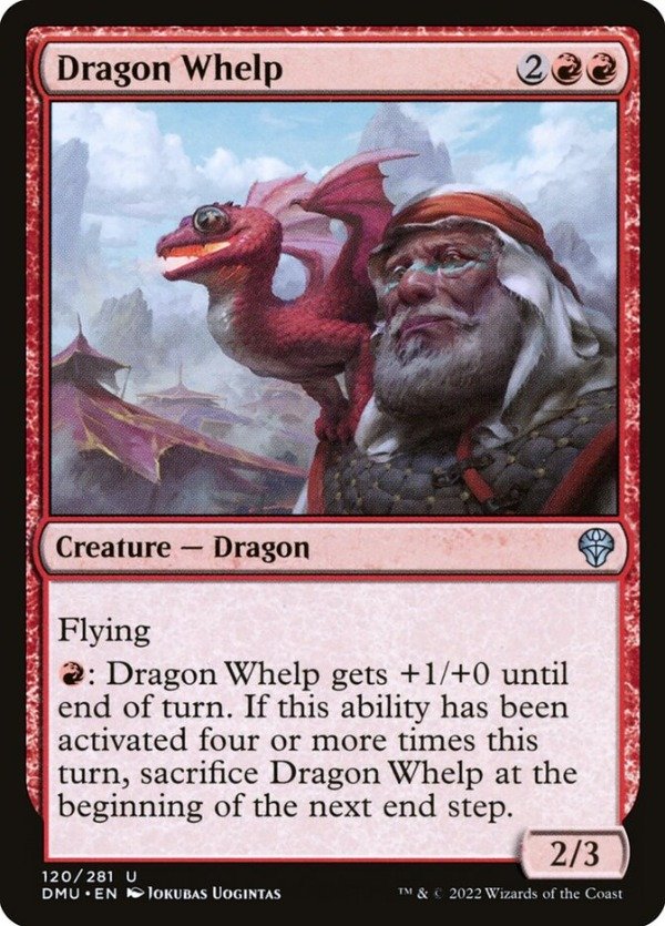 Producto - Dragon Whelp  Dominaria United