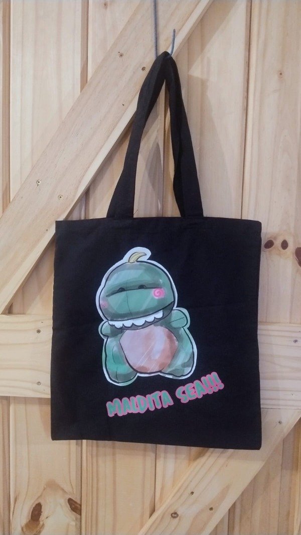Producto - Tote bag Dino "malditasea"