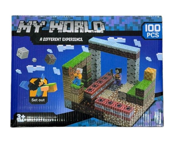 Producto - SX-100 Bloques magneticos  MY WORLO(100PCS)