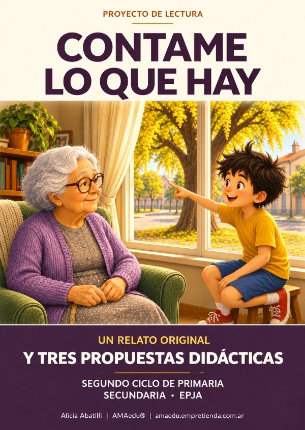 Producto - Lectura CONTAME LO QUE HAY - Cuento y Propuestas - 0
