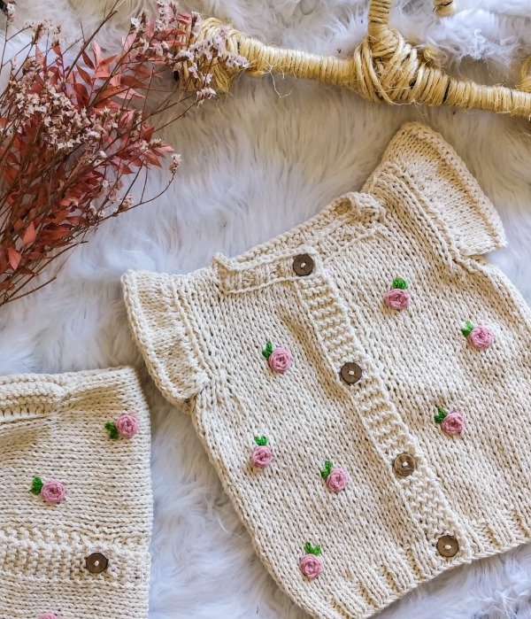 Producto - Chaleco Rositas