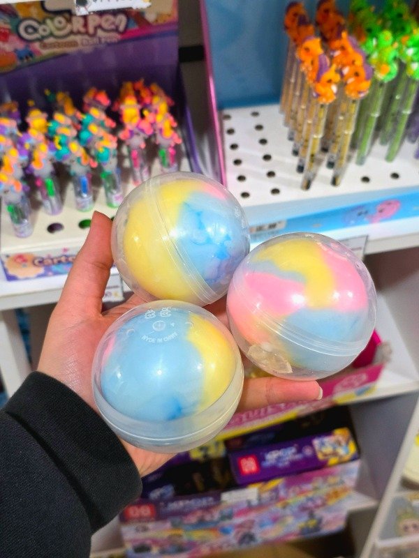 Producto - Squishy viral: pelota antiestrés + crunchy