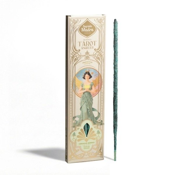 Producto - Sahumerio Tarot Ángeles - Bayas de Geranio