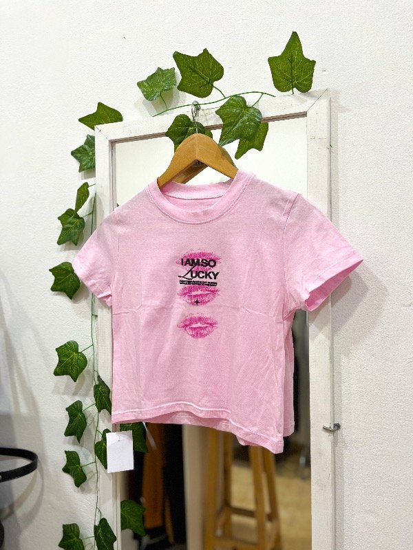 Producto - BabyTee lucky rosa