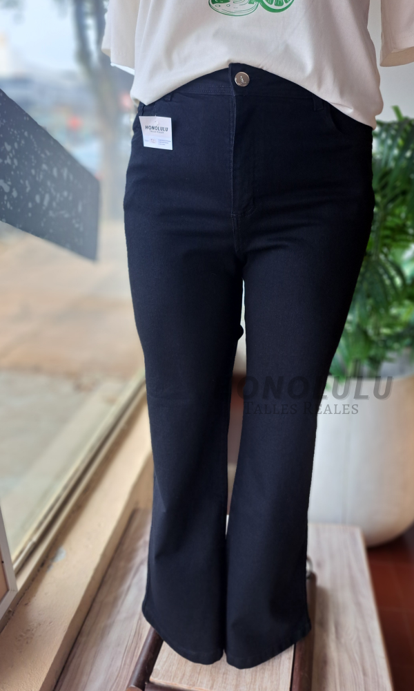 Producto - Wide Leg Negro elastizado - 0