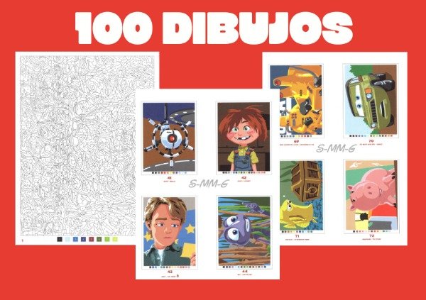 Producto - Libro para Colorear Pixar tomo I - 1