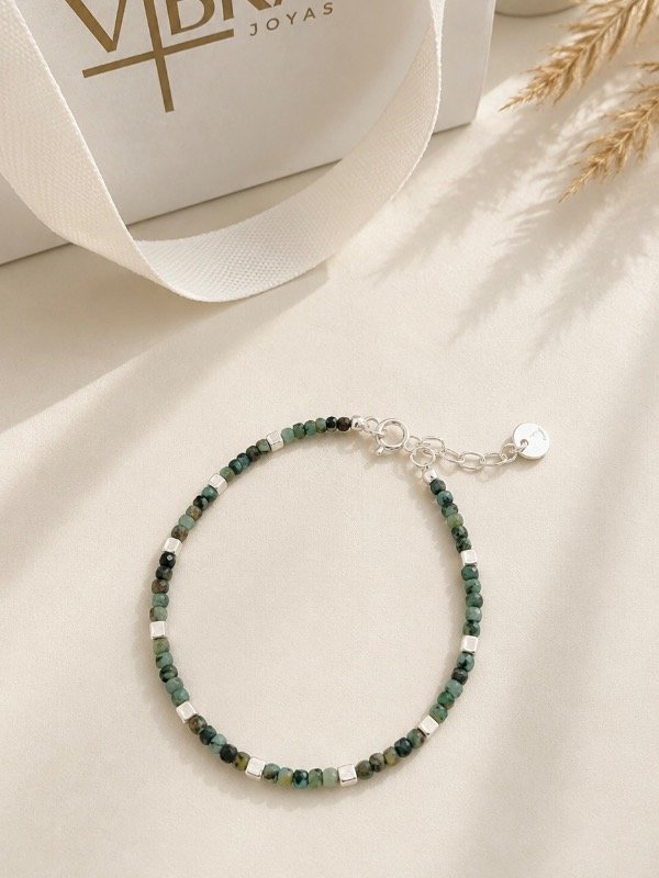Producto - PULSERA CÚBICA VERDE