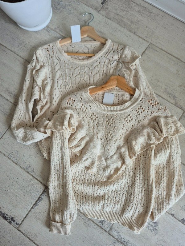 Producto - Sweater Tejido de Algodón Petunia