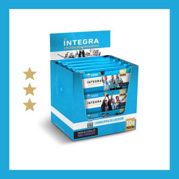 Producto - Barritas de Chocolate AFA - Doble Choco 10 G Proteína Íntegra