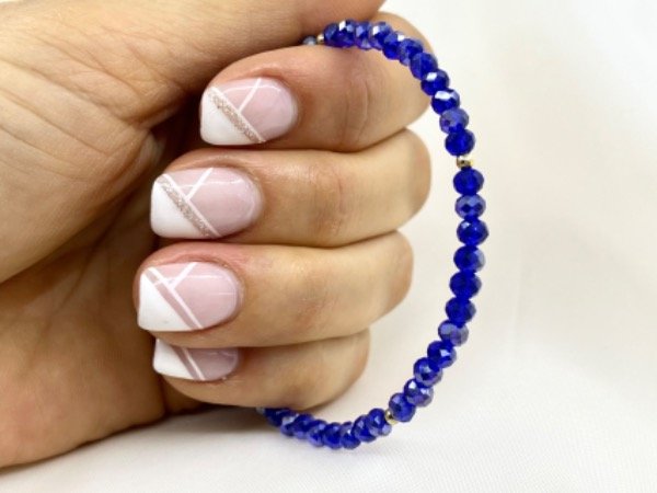 Producto - Pulsera cristales AZUL