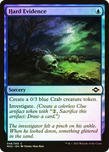 Producto - Hard Evidence Foil  Modern Horizons 2
