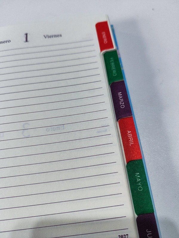 Producto - Agenda Floral Diaria N7 2027 s/espiral - 5