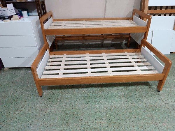 Producto - C01) Cama nido tableros en blanco - 12