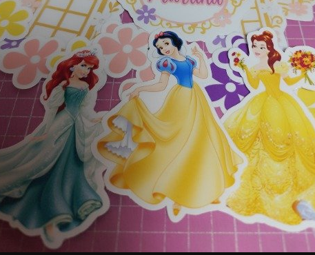 Producto - Toppers Personalizados, laminados (Plancha A4) - 4
