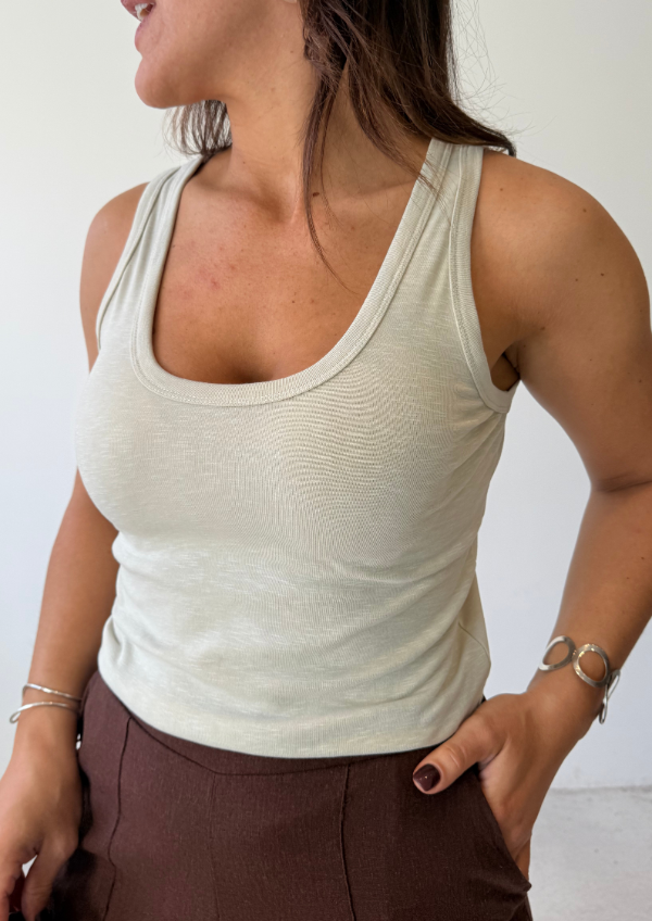 Producto - Musculosa MALTA - Hueso - 4