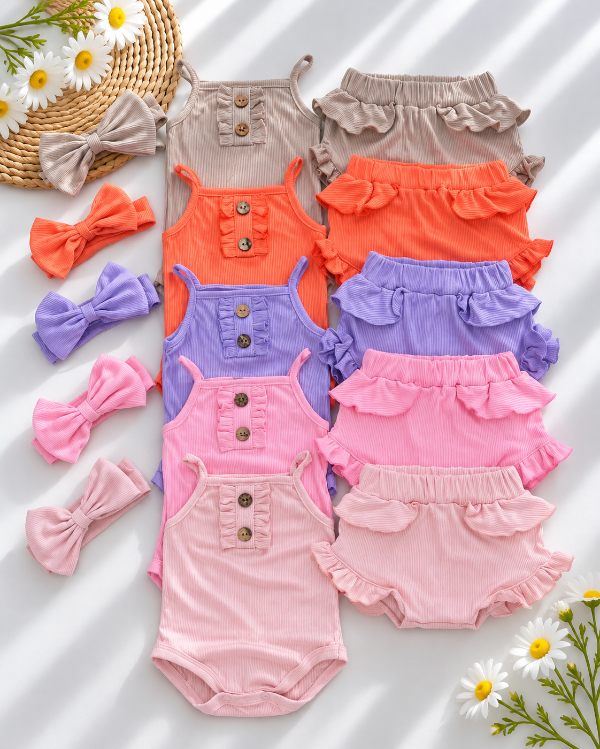 Producto - CONJUNTO VIOLET (VINCHA + BODY + BOMBACHUDO)