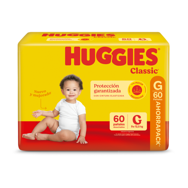 Producto - HUGGIES CLASSIC G X60