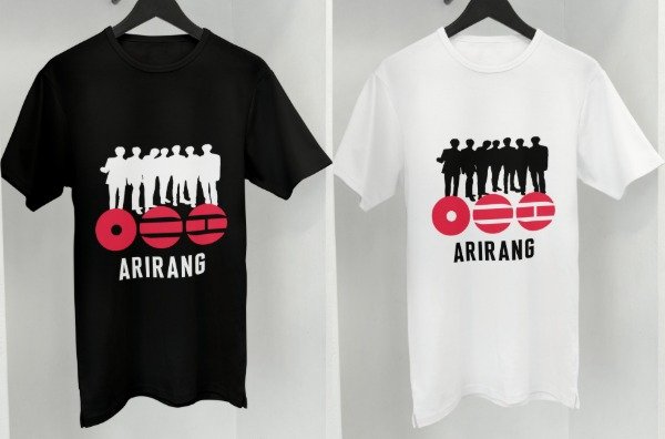 Producto - Plantillas para remera de BTS - 2