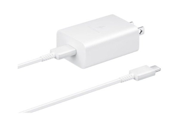 Producto - Adaptador con cable cargador 15w tipo C Samsung EP-T1510XWSGAR