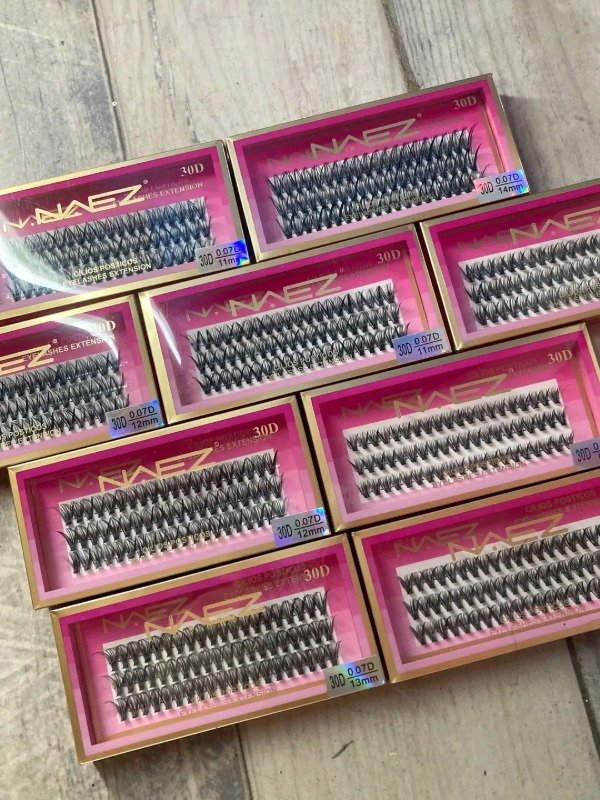 Producto - PESTAÑA POSTIZAS NAEZ 20D 0.07 D TUFITOS PREMIUM INDIVIDUALES