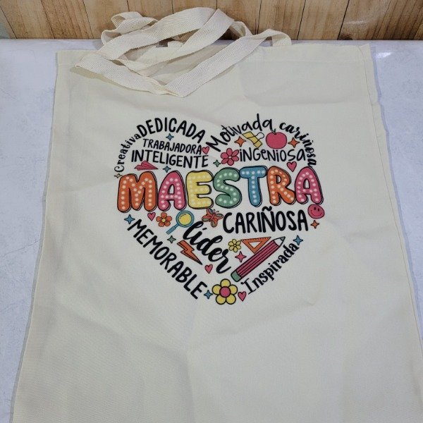 Producto - Tote Bag Día del maestro