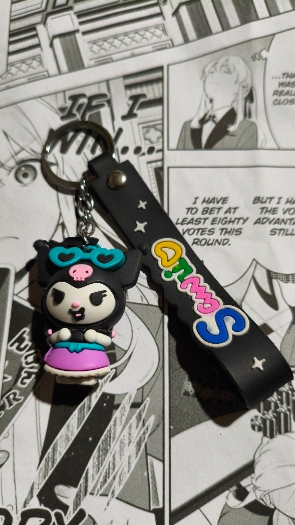 Producto - Llavero goma Kuromi 1 - 0