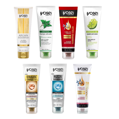 Producto - 12 Unidades Shampoo/Acondicionador IYOSEI SURTIDOS