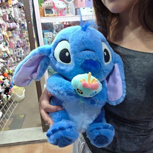 Producto - Peluche stitch con trapos 35cm